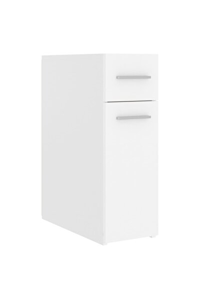 vidaxl Dulap de farmacie, alb, 20x45,5x60 cm, PAL