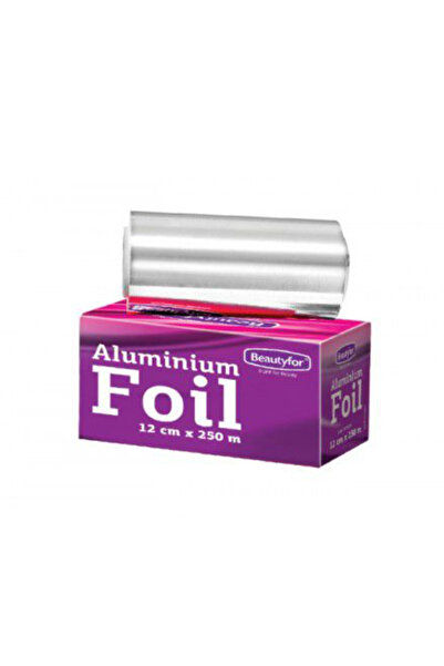 Beautyfor Rola Folie Aluminiu Argintie Suvite - Aluminium Foil for Hairdressi...