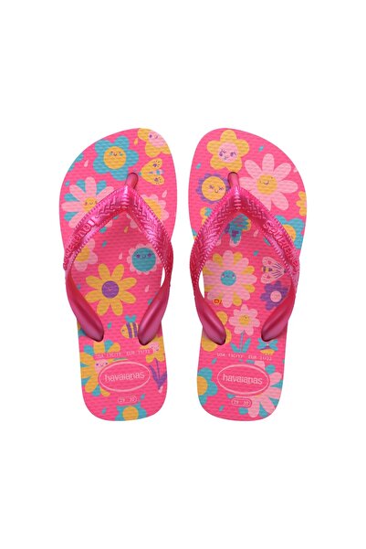 Havaianas FLORES ΠΑΙΔΙΚΑ ΣΑΝΔΑΛΙΑ ΡΟΖ FLUX/ΡΟΖ GUM 29-30
