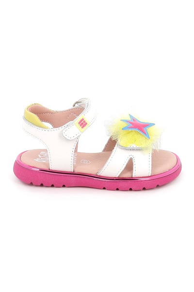 Agatha Ruiz De La Prada Παιδικό Πέδιλο για Κορίτσι Χρώματος Λευκό 262960-B050