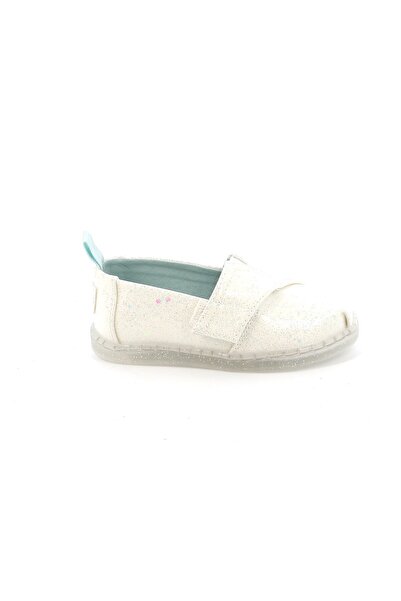 Toms Παιδική Εσπαντρίγια για Κορίτσι Χρώματος Λευκό Glitter 10020641