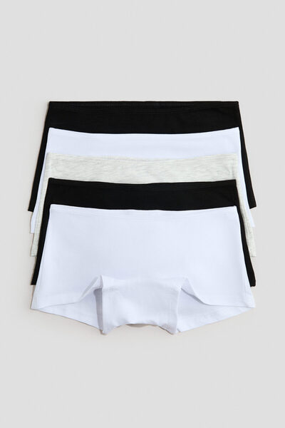 H&M 5'li Pamuklu Boxer Külot