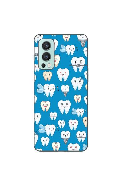 OEM Husa compatibila cu OnePlus Nord 2 Silicon Gel Tpu Model Dentist Pattern