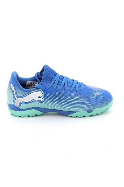 Puma Ποδοσφαιρικό Παπούτσι για Αγόρι Future 7 Play Tt Jr +mid Jr Χρώματος Μπλ...