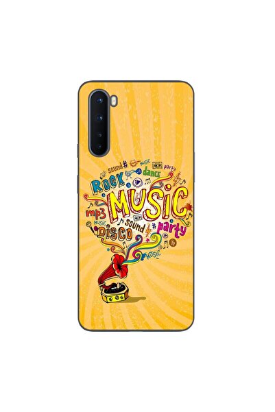 OEM Husa compatibila cu OnePlus Nord Silicon Gel Tpu Model Muzica la Gramofon