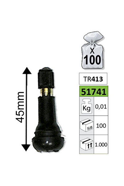JBM VALVE PENTRU ANVELOPE TR413 45MM