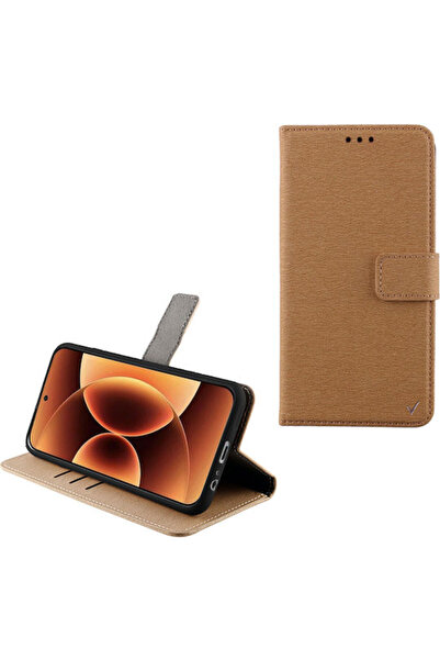 Other Volte-Tel Book Συνθετικό Δέρμα / Σιλικόνη Χρυσό (Xiaomi 17 Pro) Κωδικός...