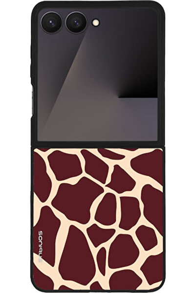 Other Θήκη Sonique Σειρά Animal Print Samsung Galaxy Z Flip 7 Καμηλοπάρδαλη 03