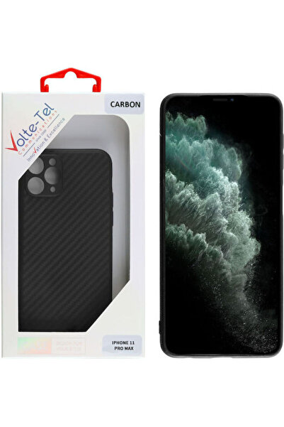 Other Volte-Tel Πίσω Κάλυμμα Σιλικόνης Μαύρο (iPhone 11 Pro Max) Κωδικός: 834...