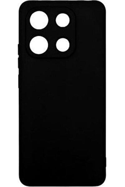 inos Πίσω Κάλυμμα Σιλικόνης Μαύρο (Redmi Note 13 4G Honor X6) Κωδικός: N64855