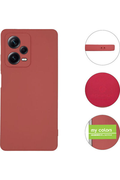 Other Sonique Πίσω Κάλυμμα Σιλικόνης Μπορντό (Redmi Note 12 Pro+)