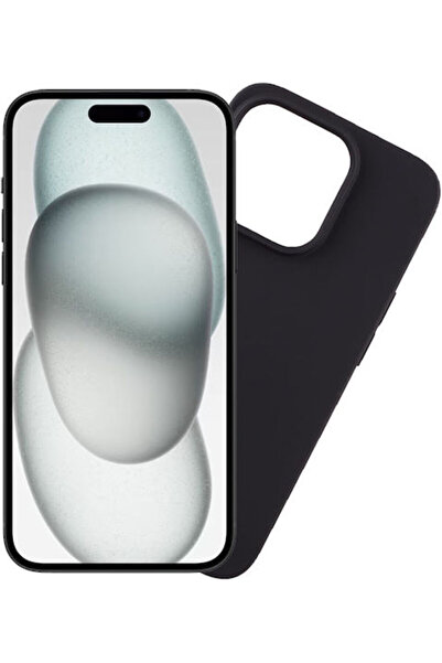 Other Volte-Tel Μαύρη Θήκη Πλάτης Σιλικόνης (iPhone 15)