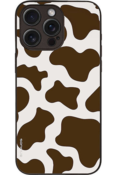 Other Sonique Θήκη Σειράς Animal Print για Apple iPhone 15 Pro Max Αγελάδα 02