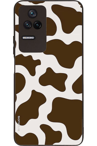 Other Sonique Θήκη Σειράς Animal Print για Xiaomi Poco F4 5G Αγελάδα 02