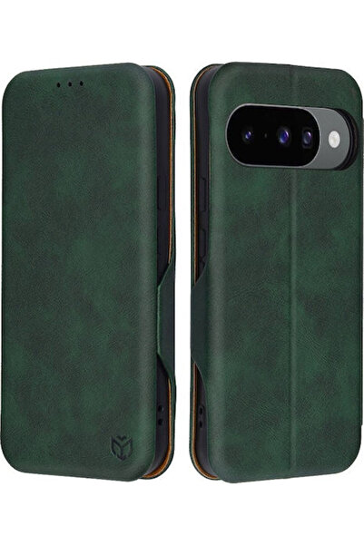 Techsuit Θήκη-Πορτοφόλι Σιλικόνης Πράσινο (Google Pixel 10 / 10 Pro)
