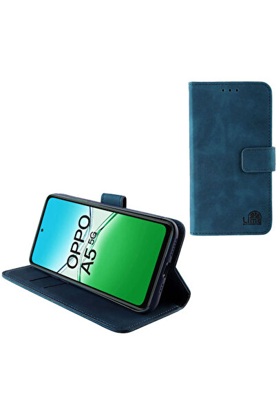 Lime&co Lime Essential Magnet Book Συνθετικό Δέρμα Μπλε (Oppo A5) Κωδικός: 84...