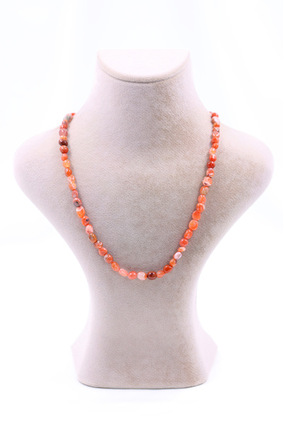 SAURACHI Agate Stone Amorphous Cut Pendant Natural Stone Array