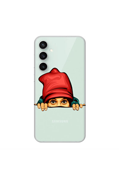 Other Samsung S24 Plus Hidden Girl Transparent Silicone TPU Θήκη