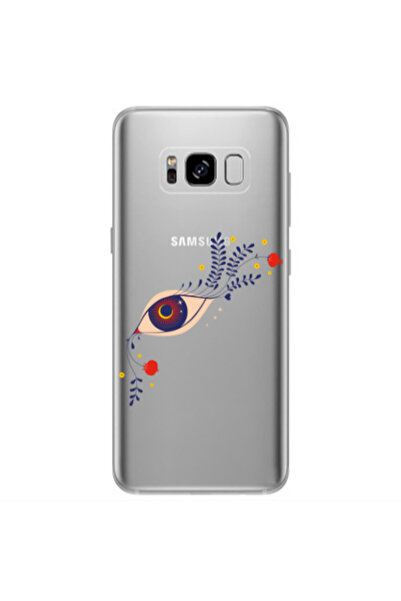 Other Samsung S8 Plus Flower eye Transparent Silicone TPU Θήκη