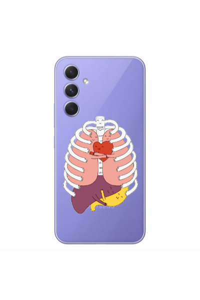 Other Samsung A36 Anatomy Transparent Silicone TPU Θήκη