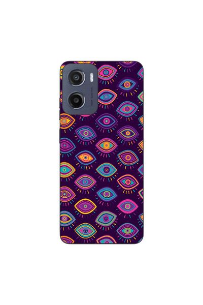 OEM Husa compatibila cu Motorola Moto G05 Silicon Gel Tpu Model Tribal Eyes
