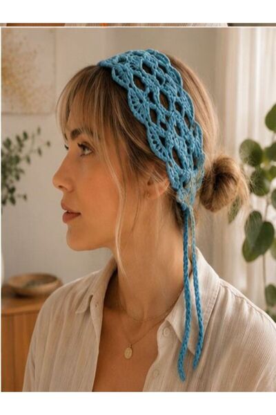 Cherry Butik Knitted Crown Bandana