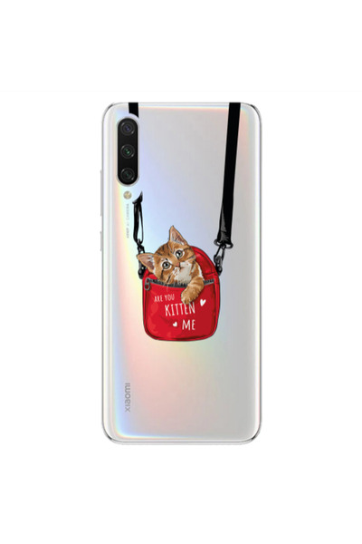 Other Xiaomi Mi 9 Lite Are you kitten Transparent Silicone TPU Θήκη
