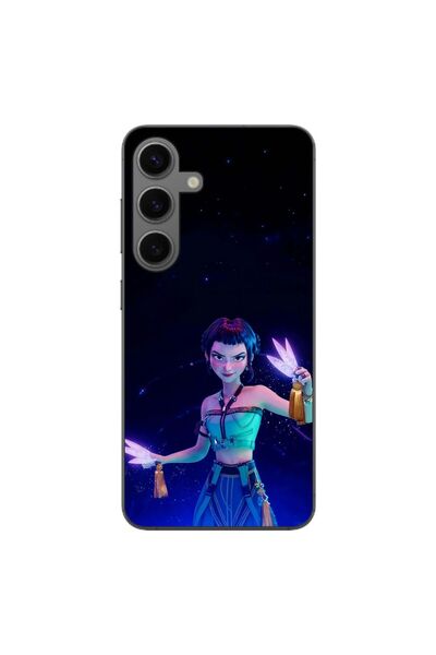 OEM Husa compatibila cu Samsung Galaxy S24 FE Silicon Gel Tpu Model KPop Demo...