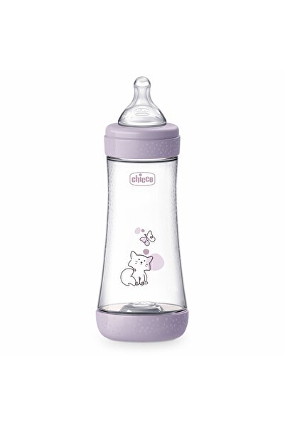 Chicco Biberon Perfect5 300ml, biofunctional, anti-colici, tetina silicon, fl...