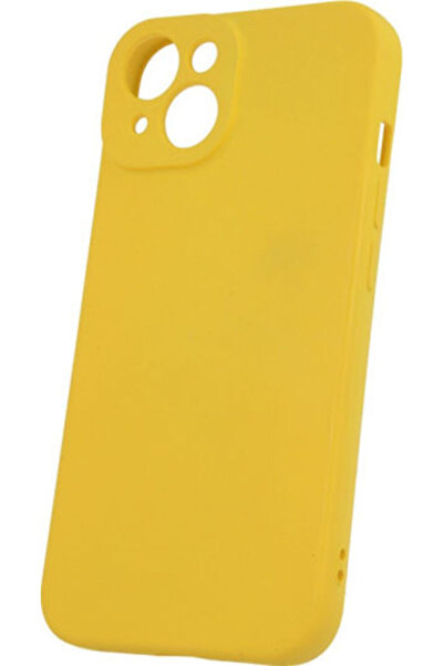 Senso Υγρή Σιλικόνη Κίτρινη για Πίσω Κάλυψη (iPhone 15 Pro Max) Κωδικός: SELI...