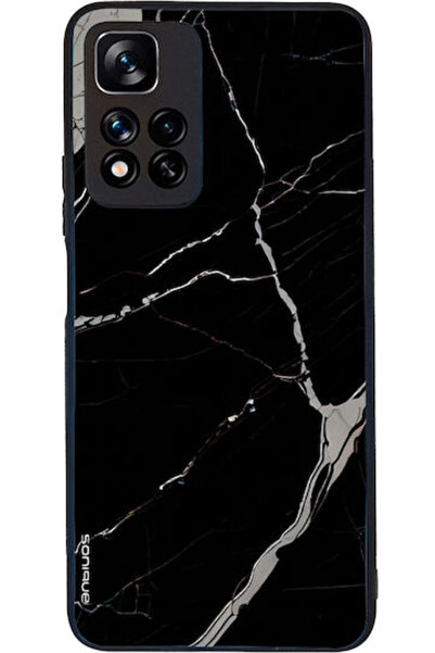 Other Θήκη Sonique Σειράς Marble για Xiaomi Redmi Note 11 Pro Plus 5G Μαύρη