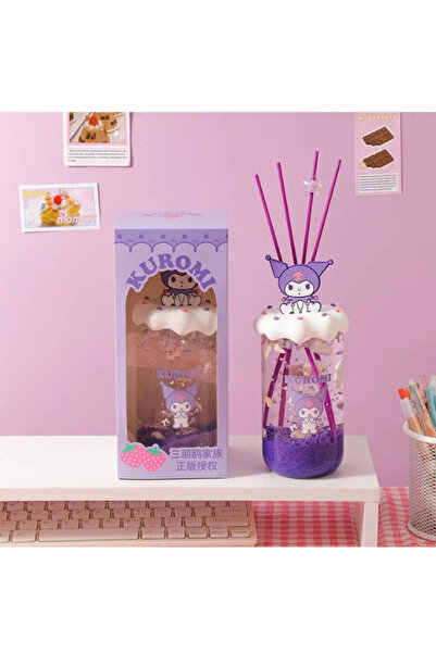 SANRIO ناشر عطر مع غطاء سيليكون - معطر جو بزيت عطري بحري بدون لهب