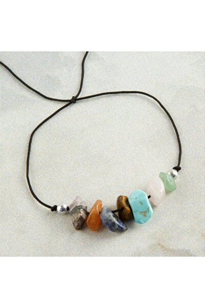 ZERO LAND Gldisptm Natural Stone Chakra Bracelet (170421) - Turquoise