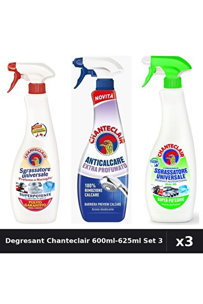 Chanteclair Set 3 Degresant Universal 600ml-625ml - Marsilia, Lamaie, Extra P...