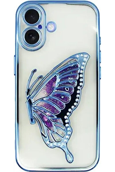 Vivid Θήκη Λαμπερή Πεταλούδα για Apple iPhone 16