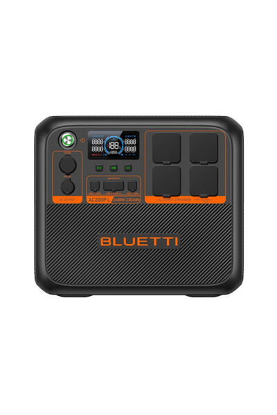 Bluetti Σταθμός Ενέργειας AC200PL Χωρητικότητα 2304Wh P-AC200PL-EU-GY-BL-010