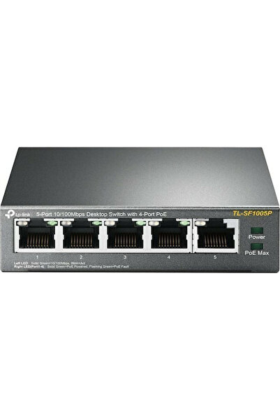 TP-LINK TL-SF1005P Μη διαχειριζόμενος διακόπτης PoE L2 με 5 θύρες Ethernet