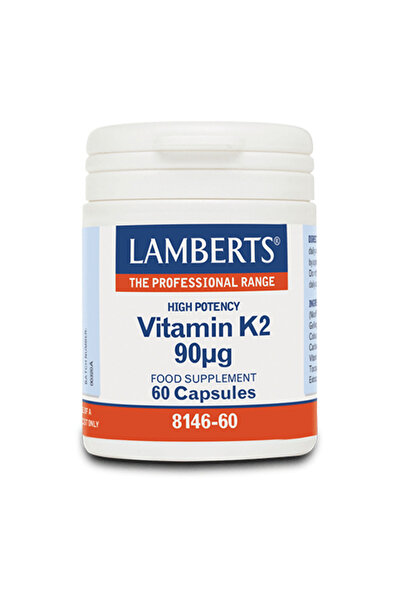 Lamberts Βιταμίνη Κ2 90 mcg 60 Κάψουλες