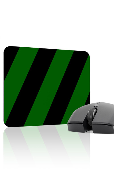 mousepad bastir Verde Negru 22X18 Fan Gaming Player Mouse Pad Bază anti-alune...