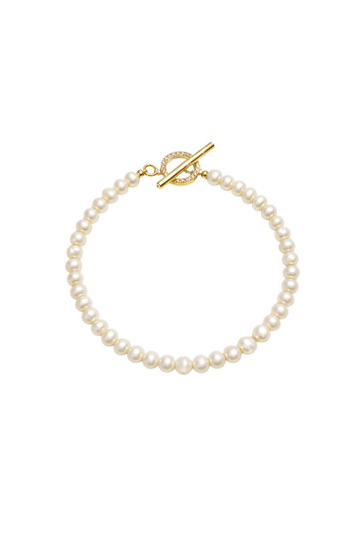 Lisa&Co. Brățară Argint Sparkling Argint placat cu rodiu / Perle de apa dulce