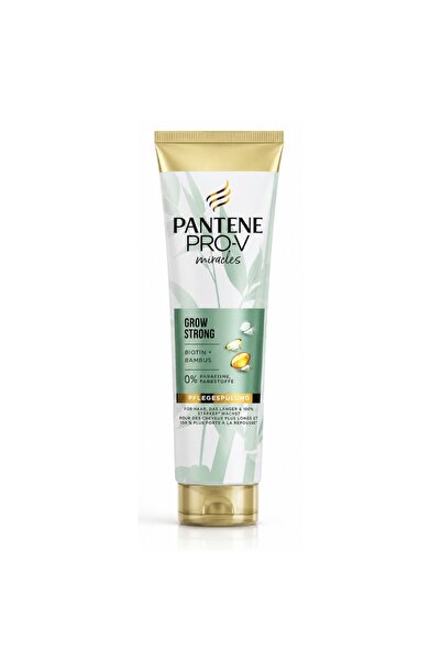 Pantene Balsam pentru păr Pro-V Miracles Grow Strong cu Biotină & Bambus, 160 ml