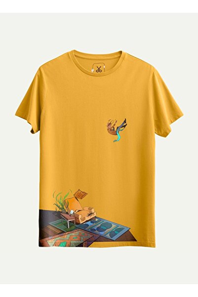KAFT Unisex Regular Fit Tasarım T-Shirt - Woolgather