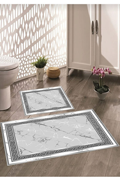 Thalia Home Αντιολισθητική βάση, πλενόμενο χαλάκι μπάνιου με ψηφιακή εκτύπωση...