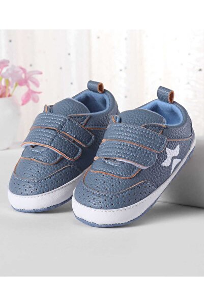 Cute Walk by Babyhug Velcro Closure Booties - Blue