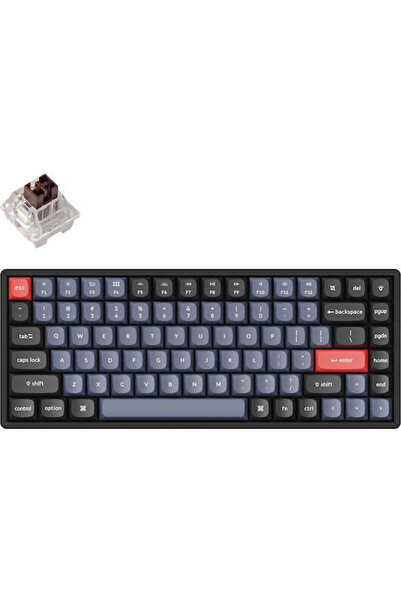 Keychron K2 Pro QMK/VIA K2P-J3 Ασύρματο Μηχανικό Πληκτρολόγιο Gaming 65% με δ...