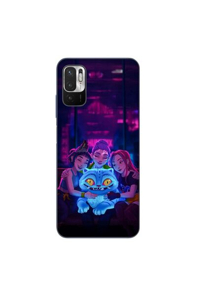 OEM Husa compatibila cu Xiaomi Redmi Note 10 5G Silicon Gel Tpu Model KPop De...