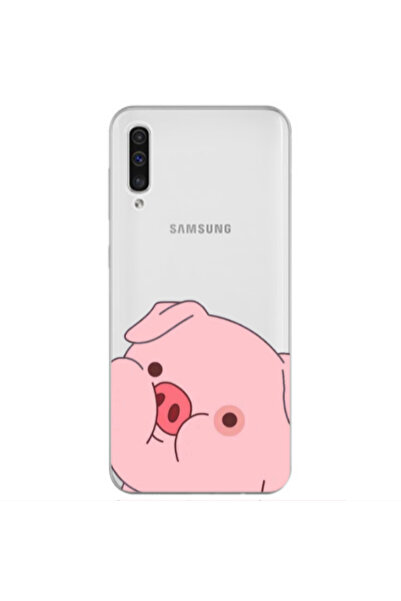 Other Samsung A70 Piggy 2 Transparent Silicone TPU Θήκη
