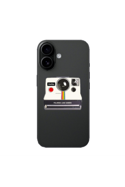 Other Apple Iphone 16 plus Polaroid land camera Transparent Silicone TPU Θήκη