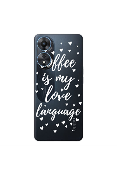 Other Oppo A 98 Coffe is my love language Transparent Silicone TPU Θήκη