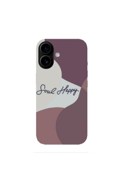 Other Apple Iphone 16 plus Soul Happy Transparent Silicone TPU Θήκη